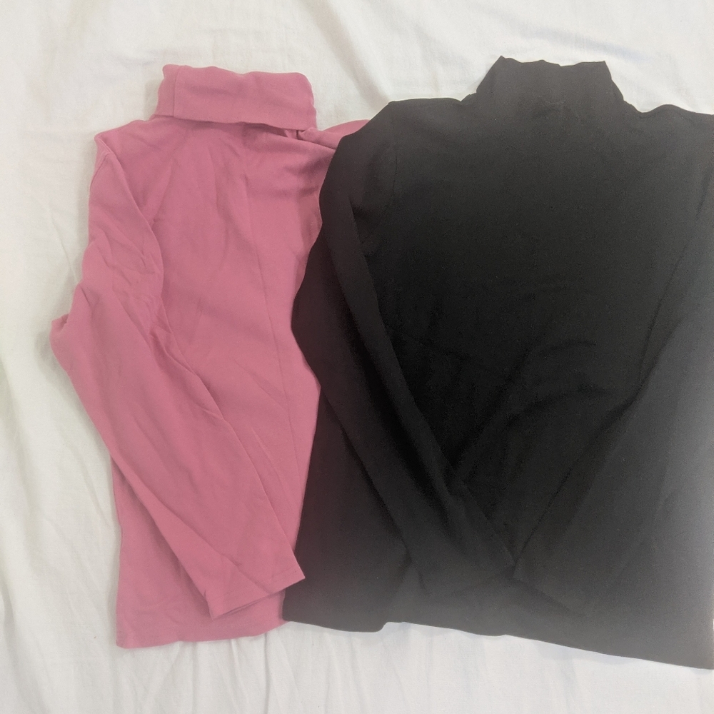 ⭐ Set of 3 turtle/mock neck xl long sleeve shirts